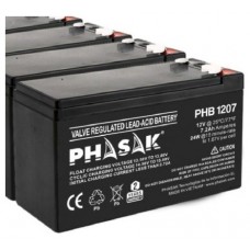 Bateria sellada de plomo-acido de 12V y capacidad
